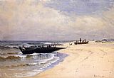 Alfred Thompson Bricher Low Tide painting